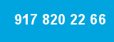 917 820 22 66 917 820 22 66